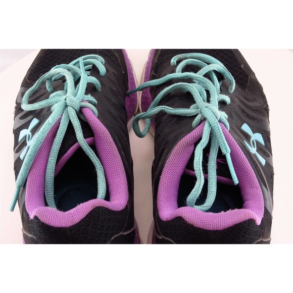 Under armour Women Size 8.5 M Black Running Mesh 1245159002 - Picture 6 of 9